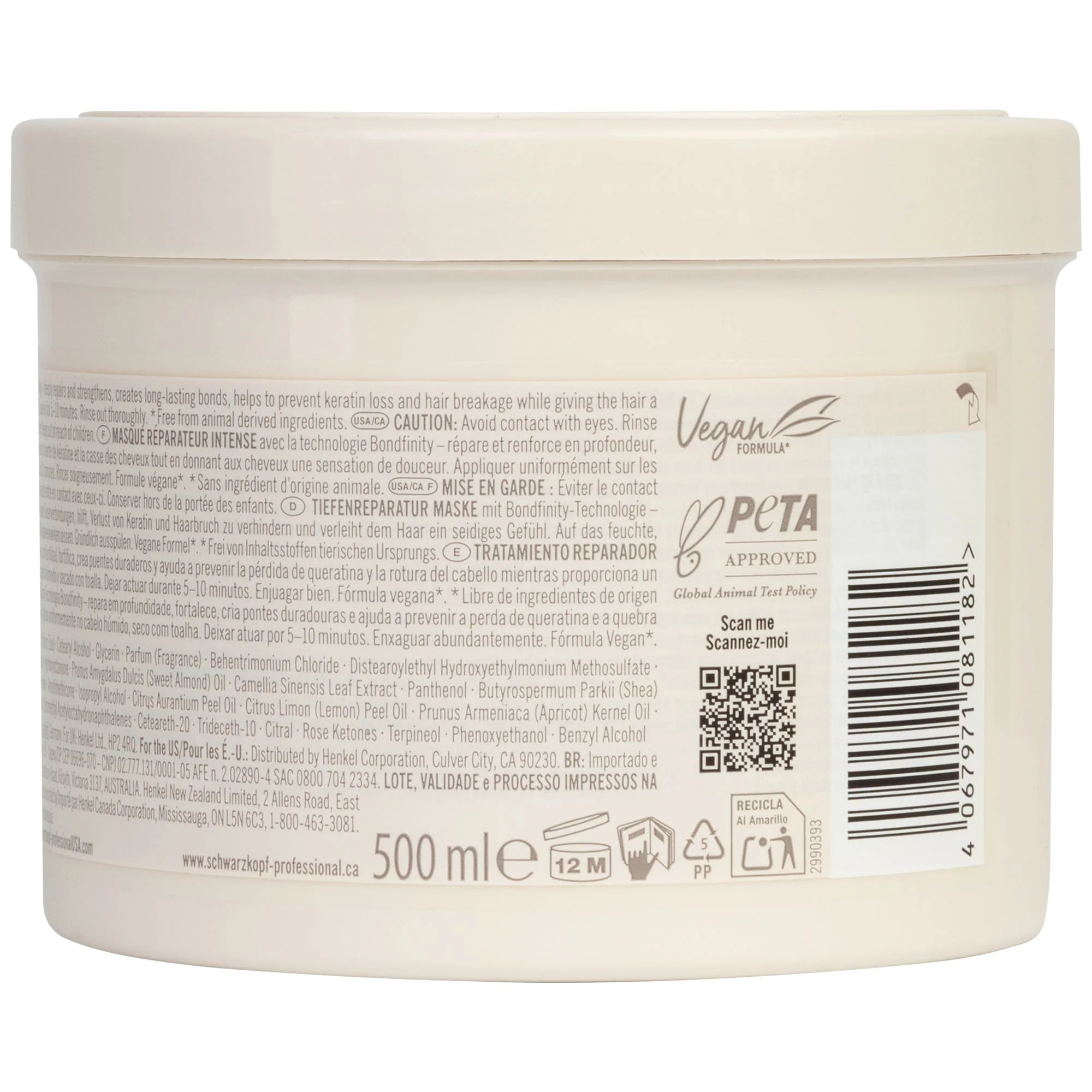 Tratamiento Reparador Intensivo Bondfinity de BLONDME 500ml - Image 7