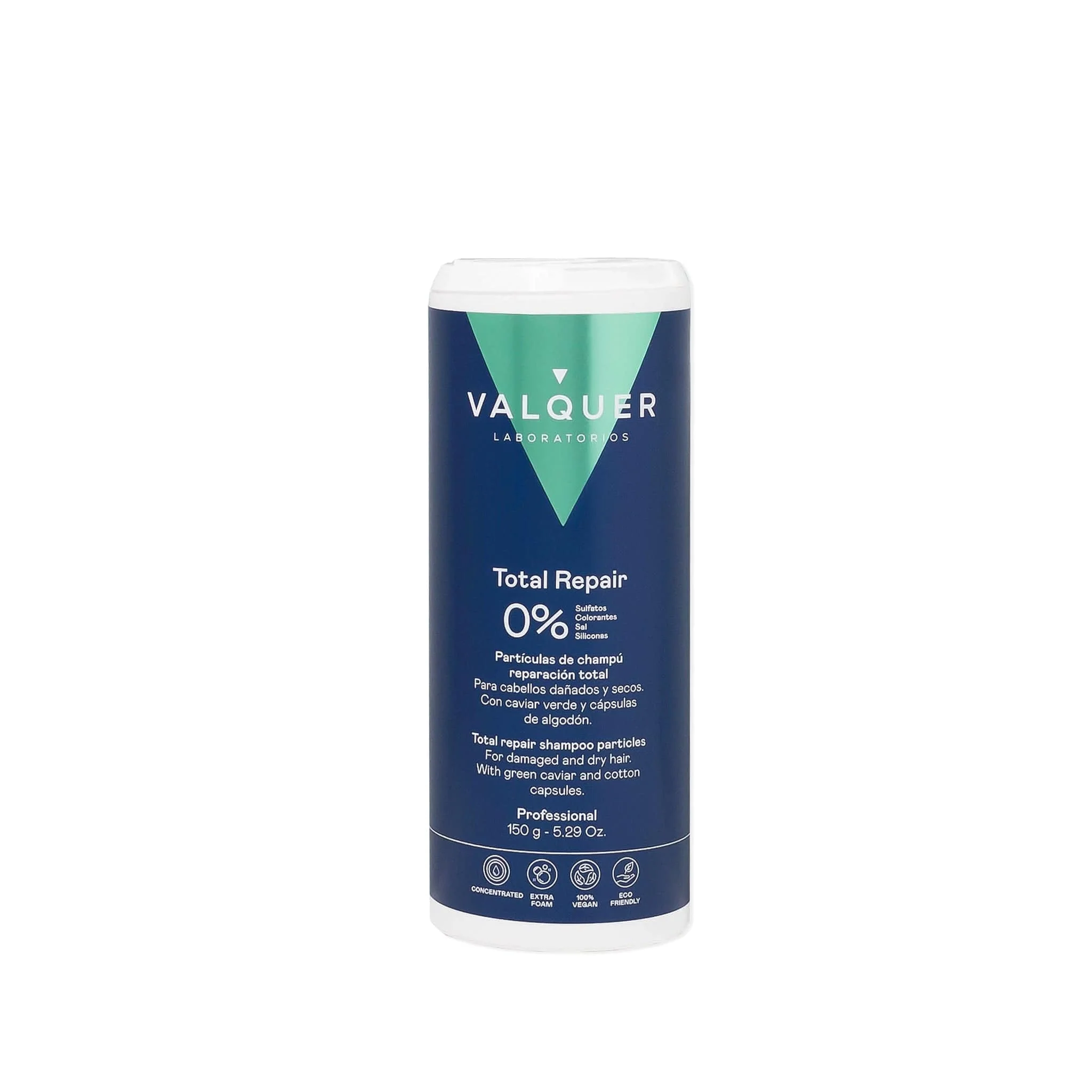 VALQUER PARTICULAS DE CHAMPU TOTAL REPAIR 150 G.