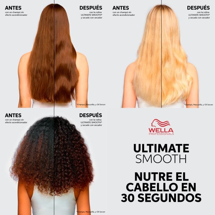 Wella Acondicionador ULTIMATE SMOOTH antiencrespamiento 200 ml - Image 5