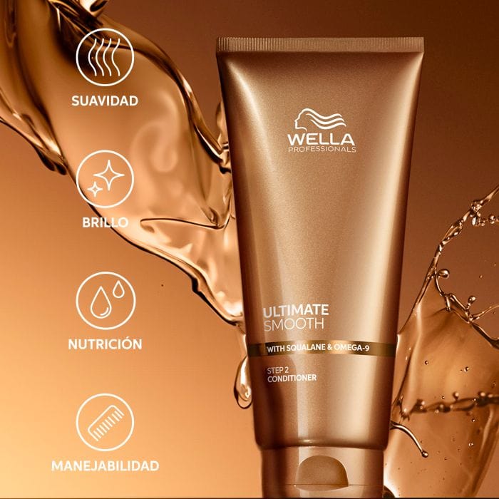 Wella Acondicionador ULTIMATE SMOOTH antiencrespamiento 200 ml - Image 6