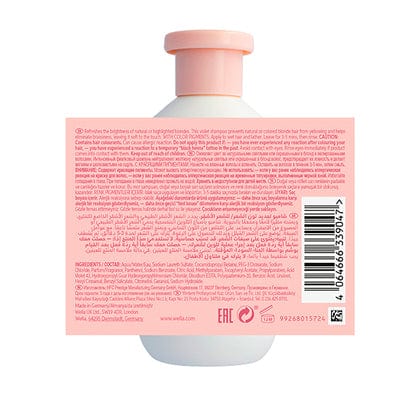 Wella Invigo - Champú BLONDE RECHARGE cabello rubio 300 ml - Image 3