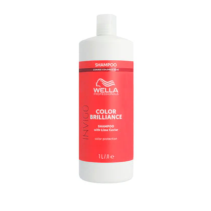 Wella Invigo - Champú COLOR BRILLIANCE cabello grueso 1000 ml
