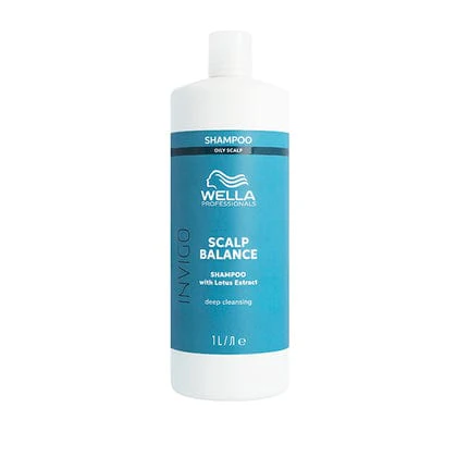 Wella Invigo - Champú SCALP BALANCE PURE ANTIGRASA (Oily Scalps) 1000ml