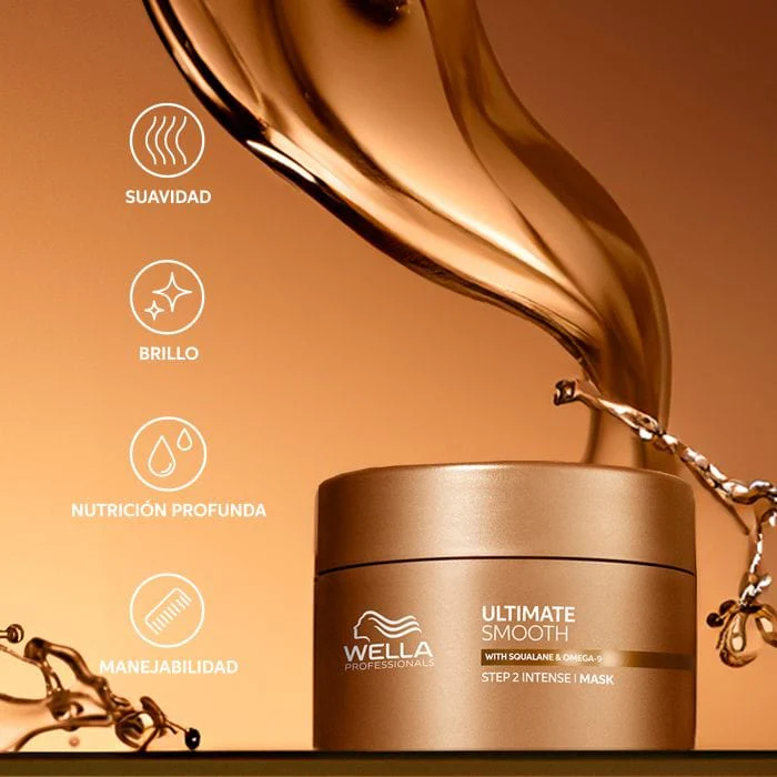 Wella Mascarilla ULTIMATE SMOOTH antiencrespamiento 150ml - Image 6
